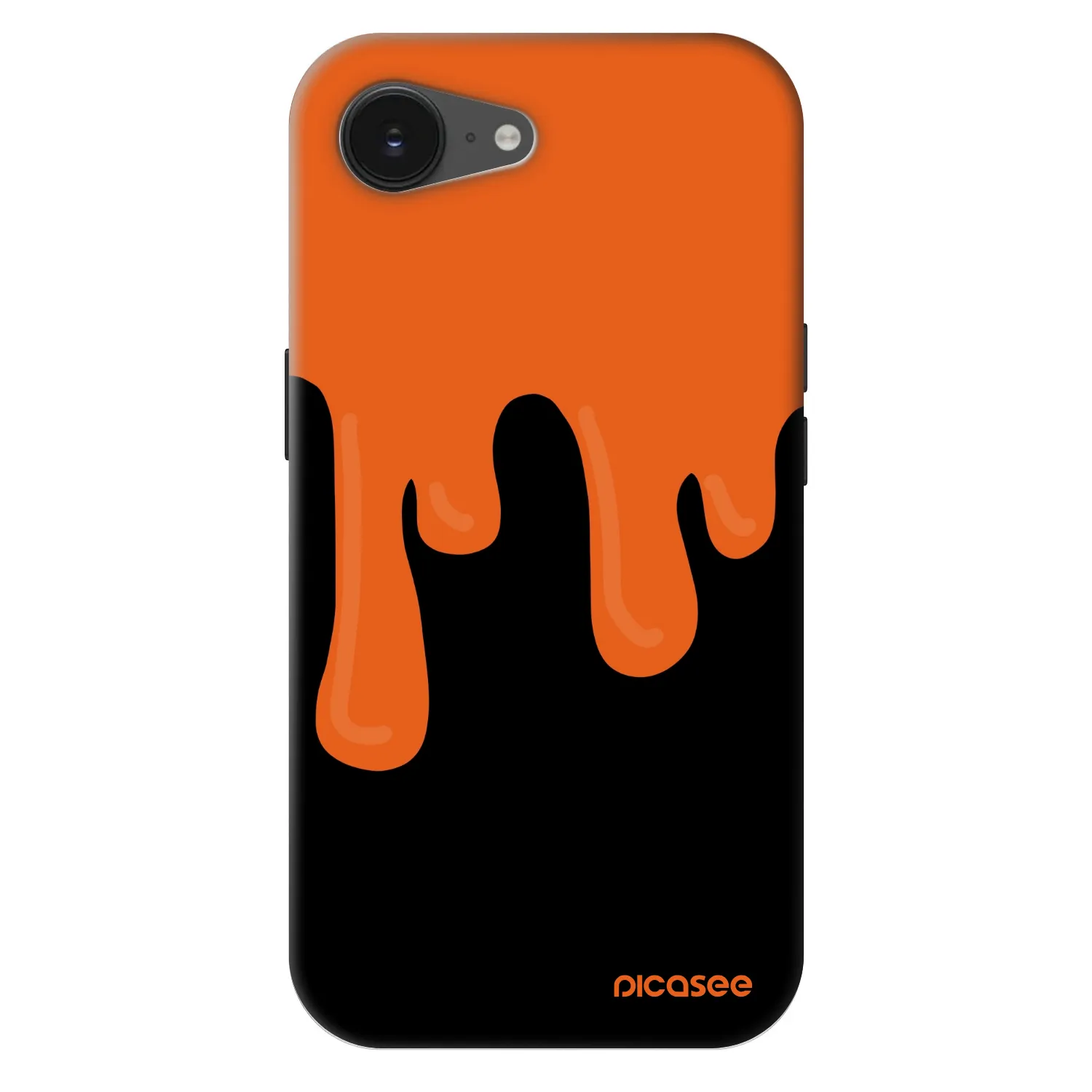 Picasee Fashion Case MagSafe na Apple iPhone 17e - Orange spooky