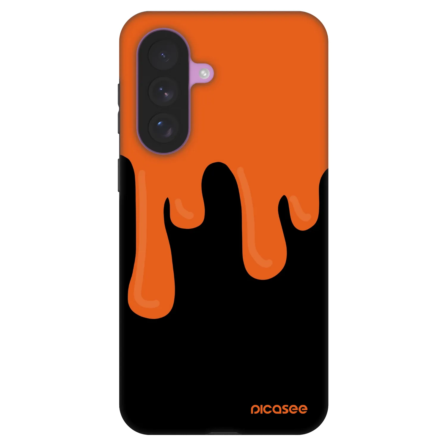 Picasee Fashion Case na Samsung Galaxy A57 5G - Orange spooky