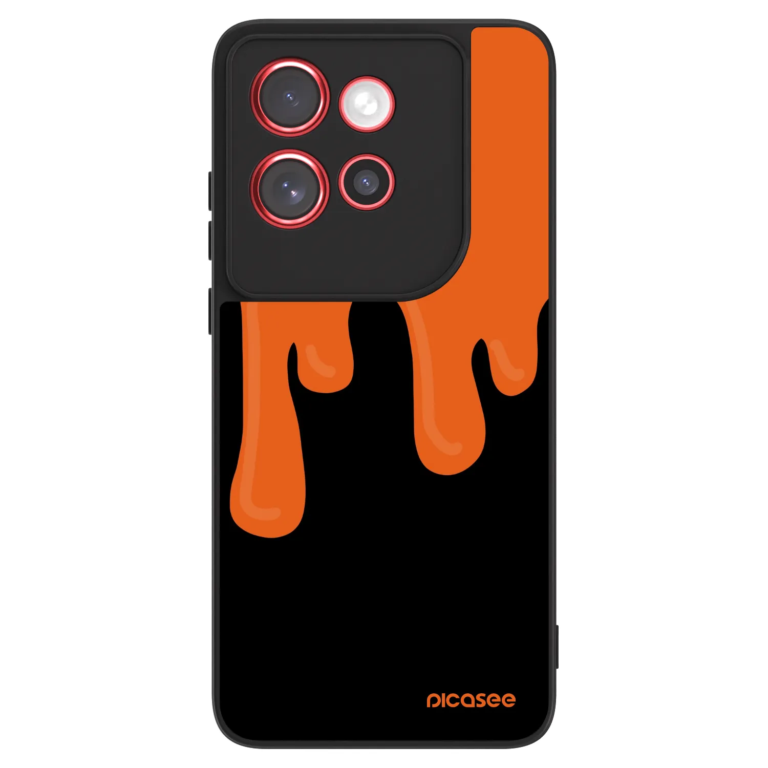 Picasee ULTIMATE CASE na Motorola Edge 60 Neo 5G - Orange spooky