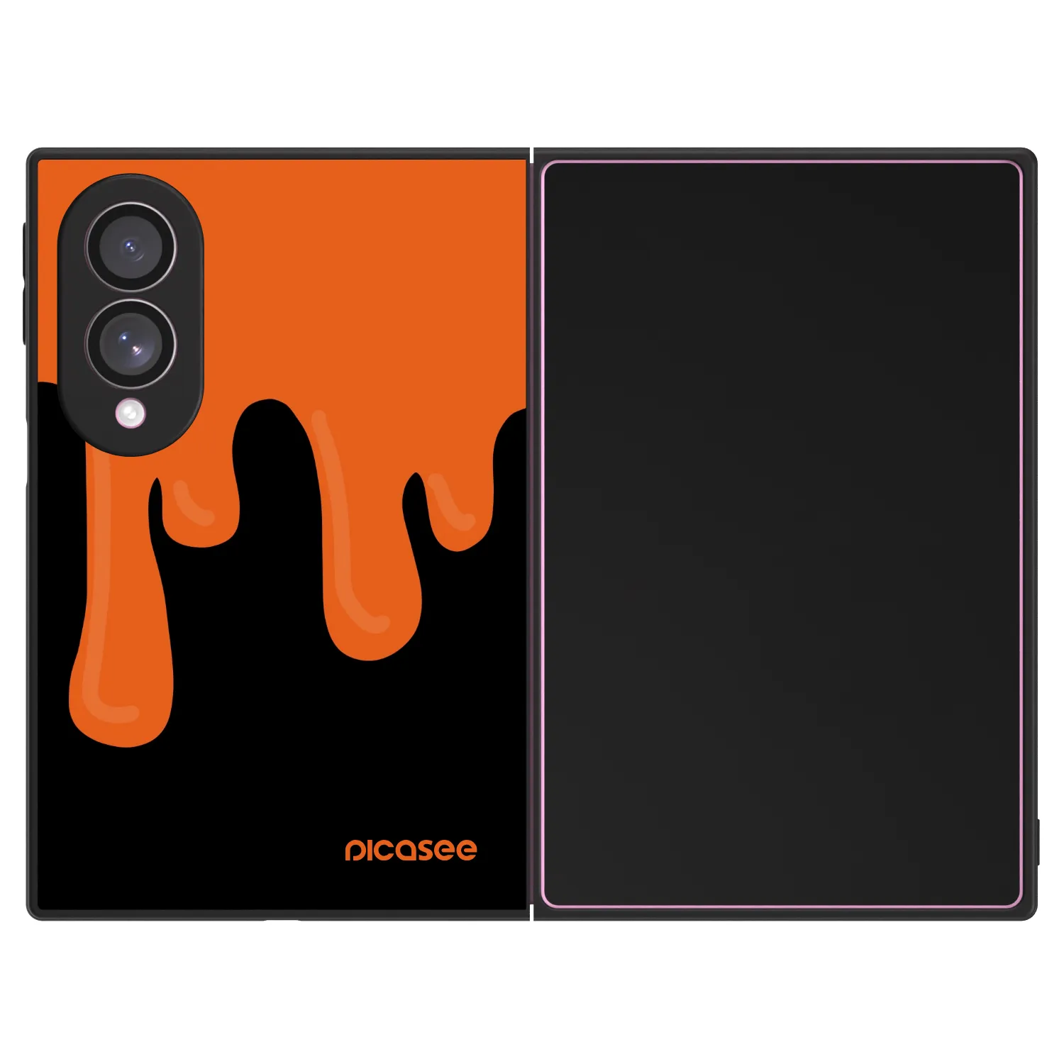 Picasee ULTIMATE CASE na Samsung Galaxy Z Fold8 5G - Orange spooky