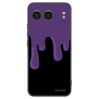 Picasee silikonowe czarne etui na OnePlus Nord 4 - Purple spooky