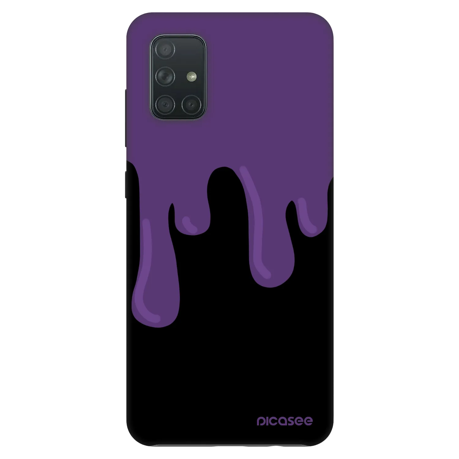 Picasee Fashion Case na Samsung Galaxy A71 A715F - Purple spooky