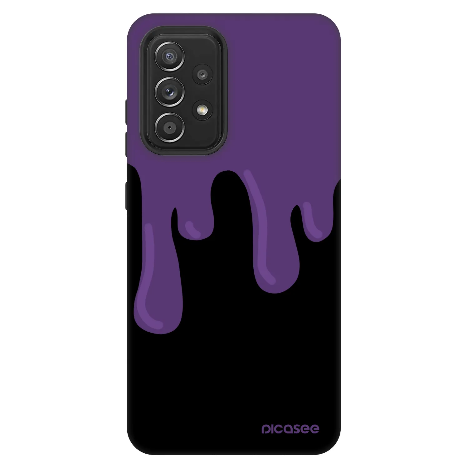 Picasee Fashion Case na Samsung Galaxy A52 5G A525F - Purple spooky