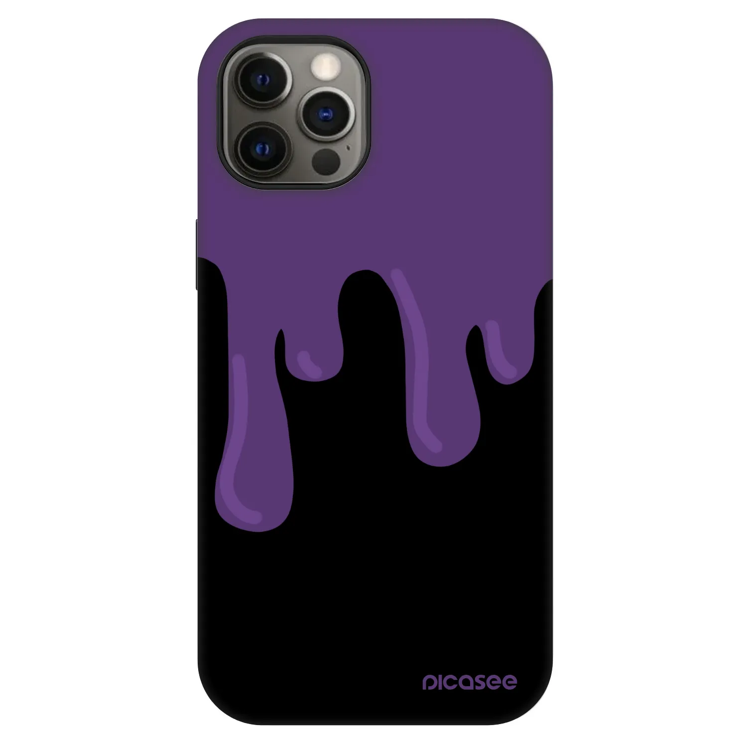 Picasee Fashion Case MagSafe na Apple iPhone 12 Pro - Purple spooky