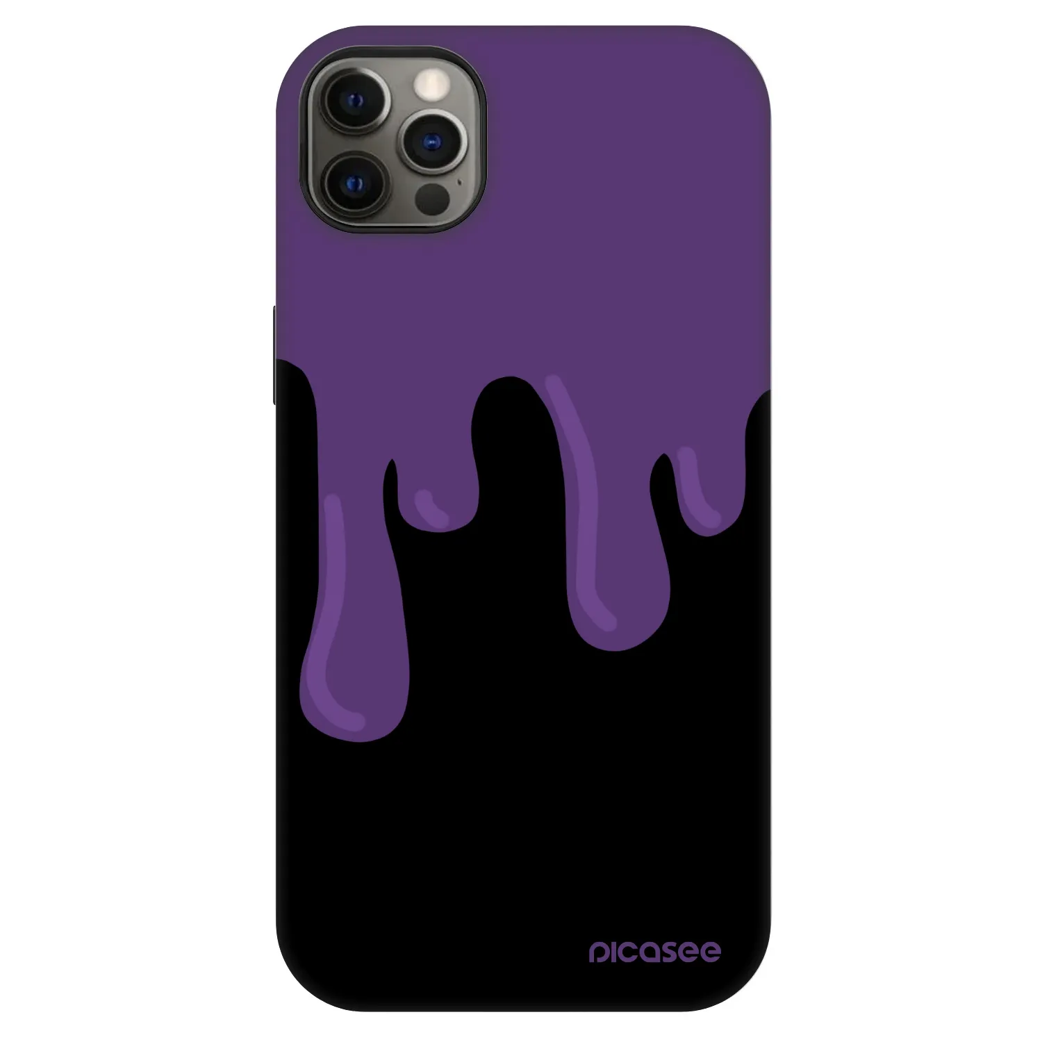 Picasee Fashion Case MagSafe na Apple iPhone 12 Pro Max - Purple spooky