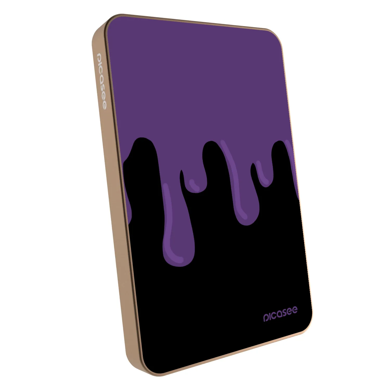 Picasee Powerbank z MagSafe 5 000 mAh Złoty - Purple spooky