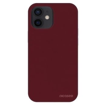 Etui na Apple iPhone 12 mini - Burgundy red