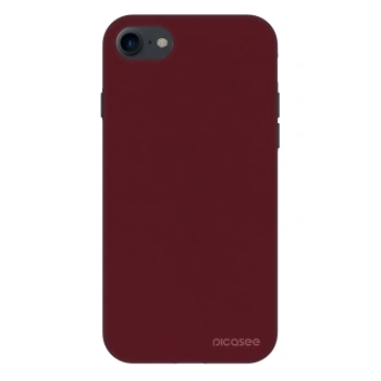 Etui na Apple iPhone 8 - Burgundy red
