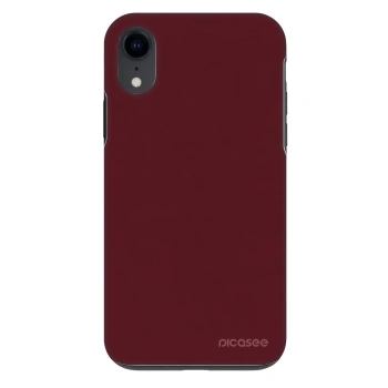 Etui na Apple iPhone XR - Burgundy red