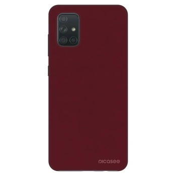 Etui na Samsung Galaxy A71 A715F - Burgundy red