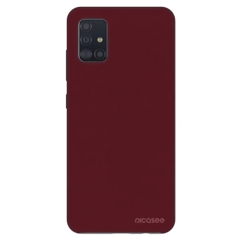 Etui na Samsung Galaxy A51 A515F - Burgundy red