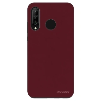 Etui na Huawei P30 Lite - Burgundy red