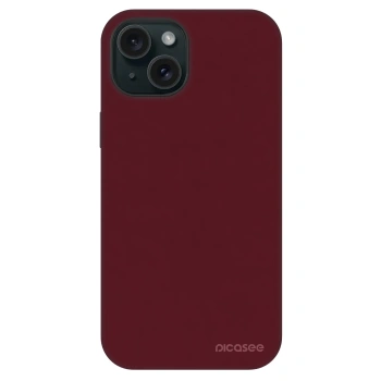 Etui na Apple iPhone 15 - Burgundy red