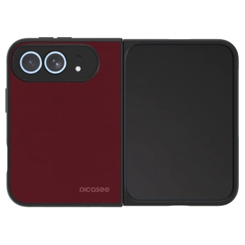 Etui na Apple iPhone Duo - Burgundy red