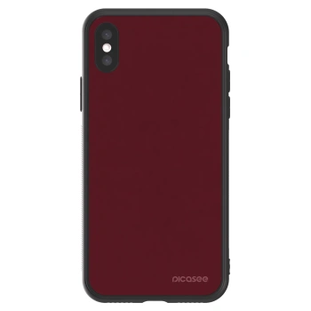 Picasee ULTIMATE CASE na Apple iPhone X/XS - Burgundy red