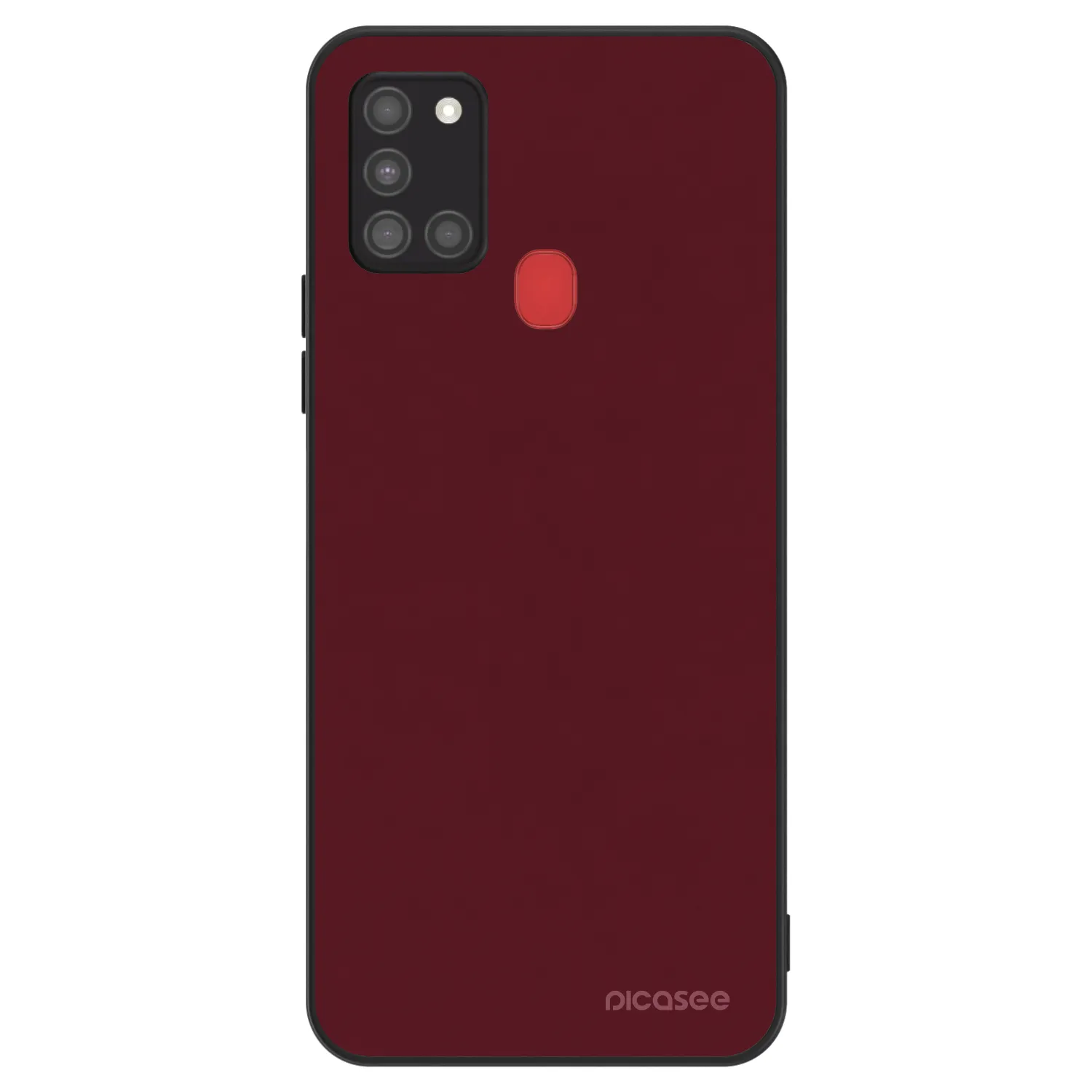 Picasee ULTIMATE CASE na Samsung Galaxy A21s - Burgundy red