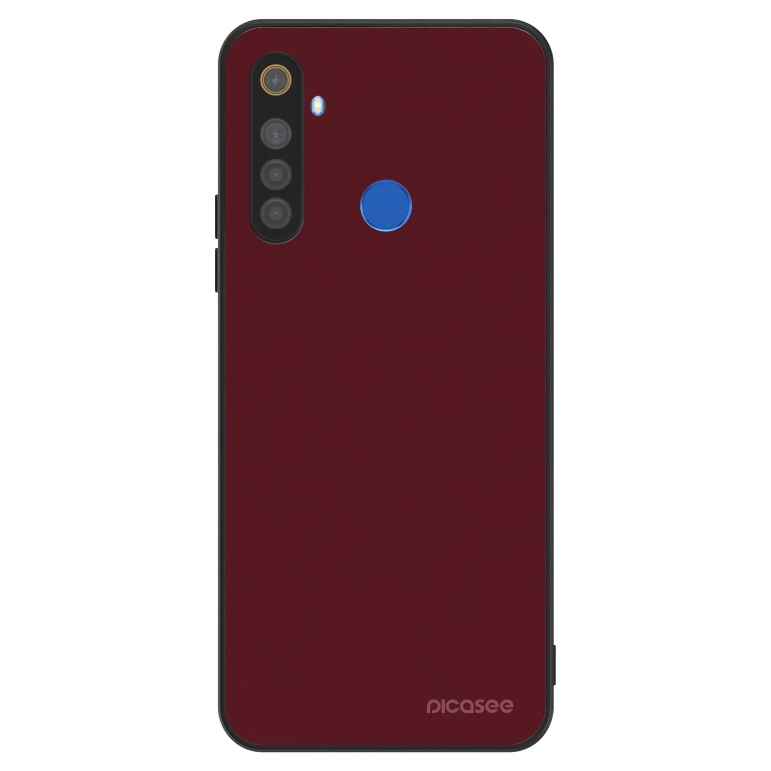 Picasee ULTIMATE CASE na Realme 5 - Burgundy red
