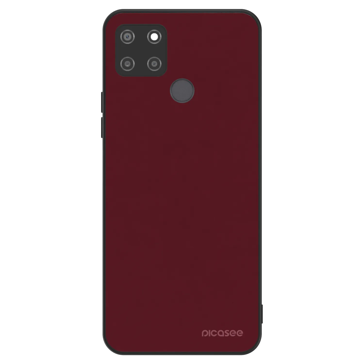 Picasee ULTIMATE CASE na Realme C21Y - Burgundy red
