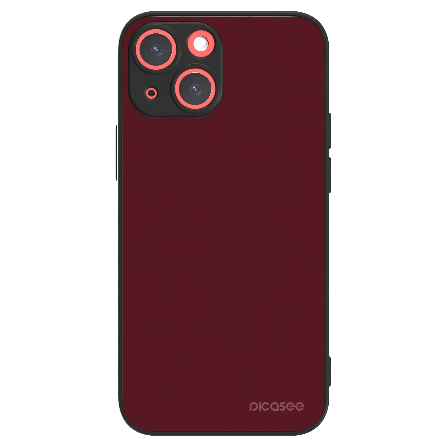Picasee ULTIMATE CASE MagSafe pro Apple iPhone 13 mini - Burgundy red