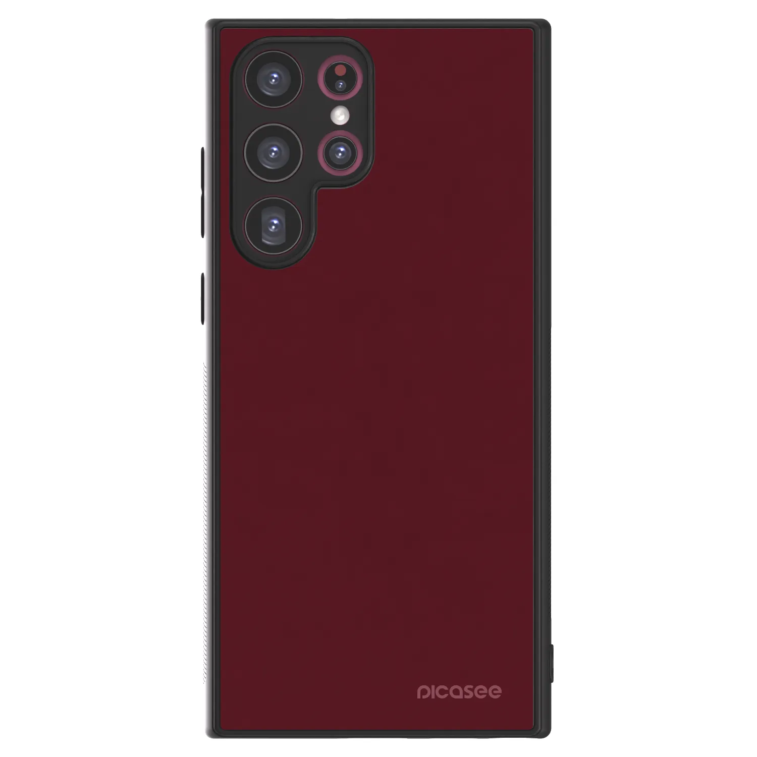 Picasee ULTIMATE CASE PowerShare pro Samsung Galaxy S22 Ultra 5G - Burgundy red