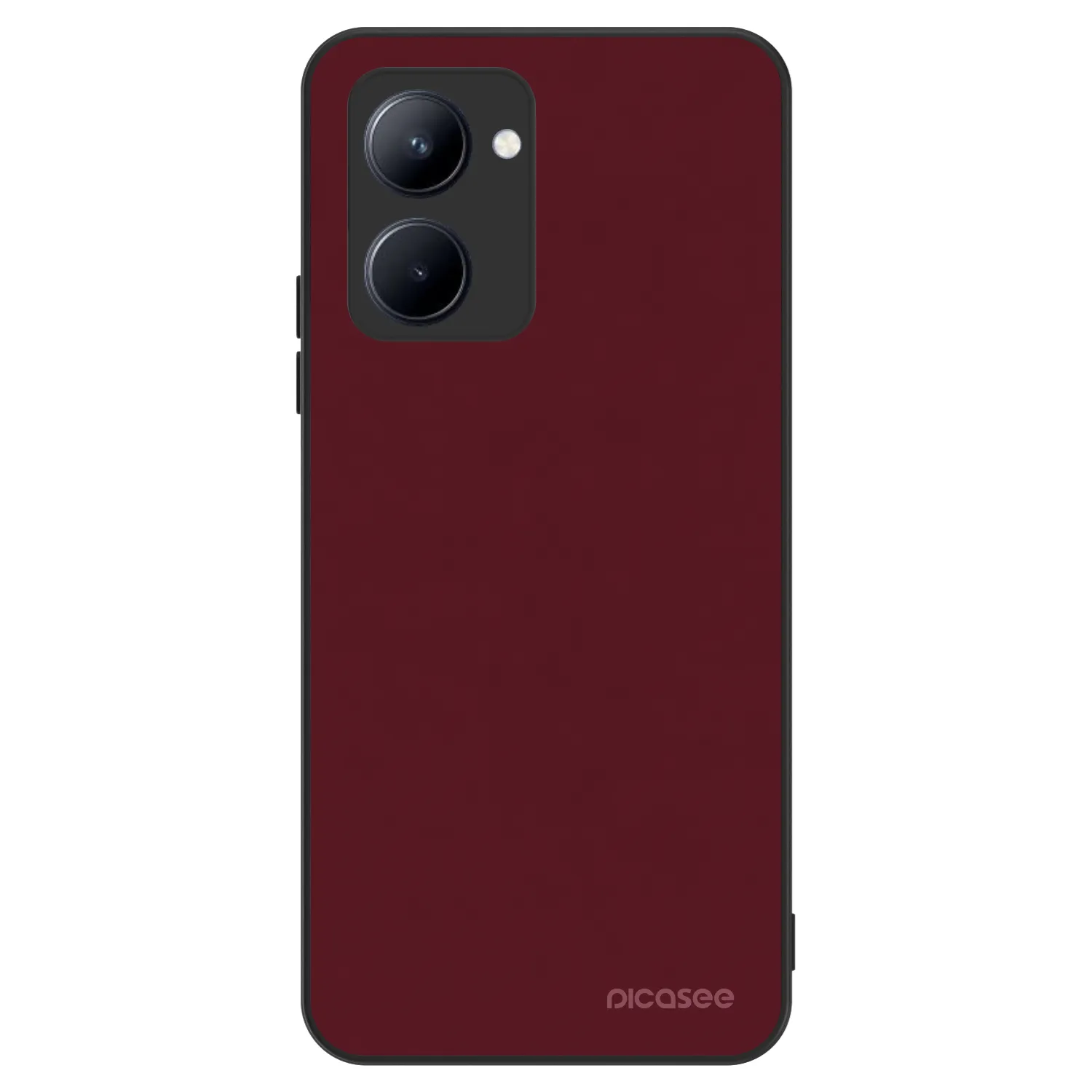 Picasee ULTIMATE CASE na Realme C33 (2023) - Burgundy red