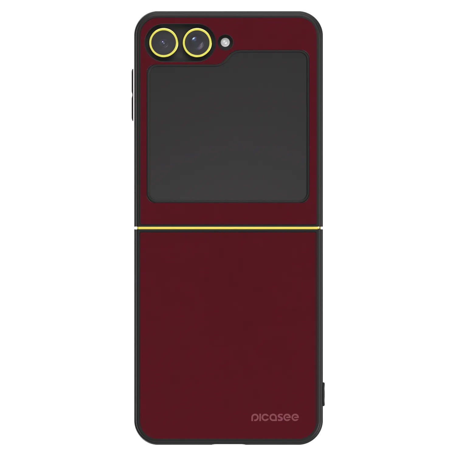 Picasee ULTIMATE CASE na Samsung Galaxy Z Flip6 5G - Burgundy red