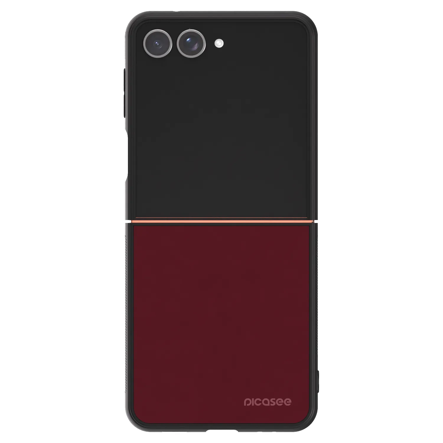 Picasee ULTIMATE CASE na Samsung Galaxy Z Flip7 5G - Burgundy red