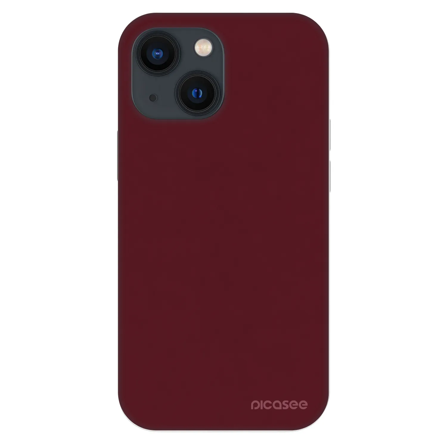 Picasee Fashion Case na Apple iPhone 13 mini - Burgundy red
