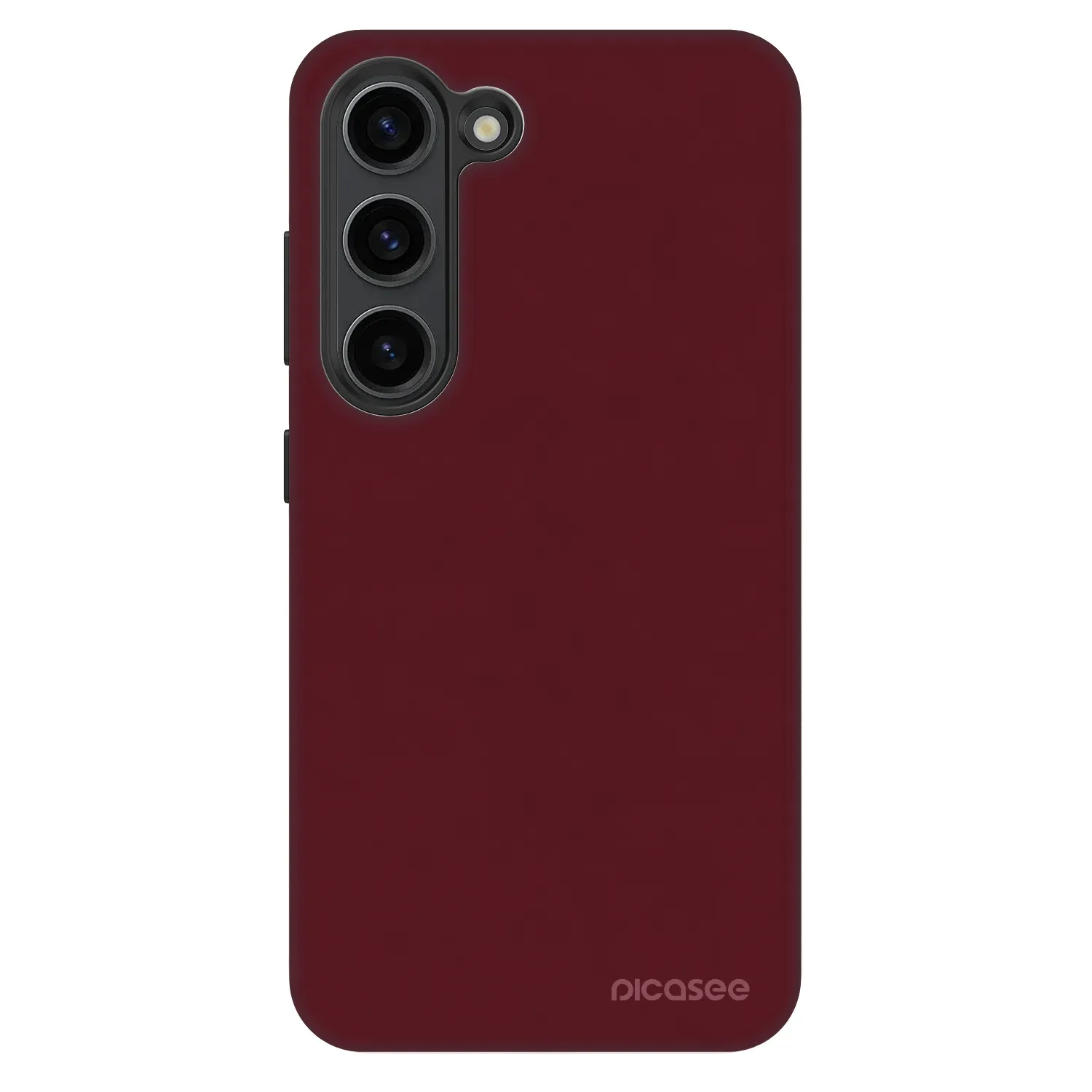 Picasee Fashion Case na Samsung Galaxy S23 5G - Burgundy red