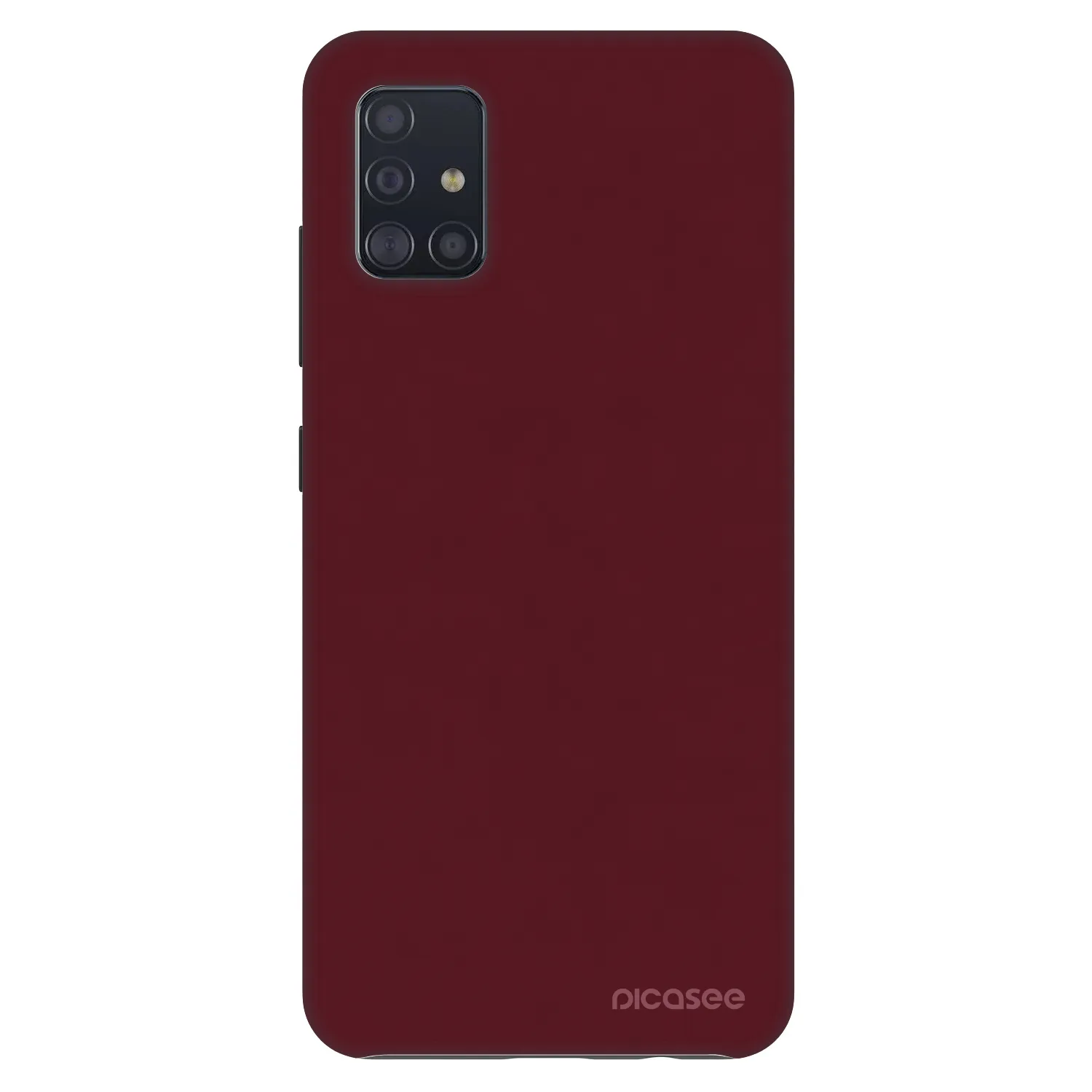 Picasee Fashion Case na Samsung Galaxy A51 A515F - Burgundy red