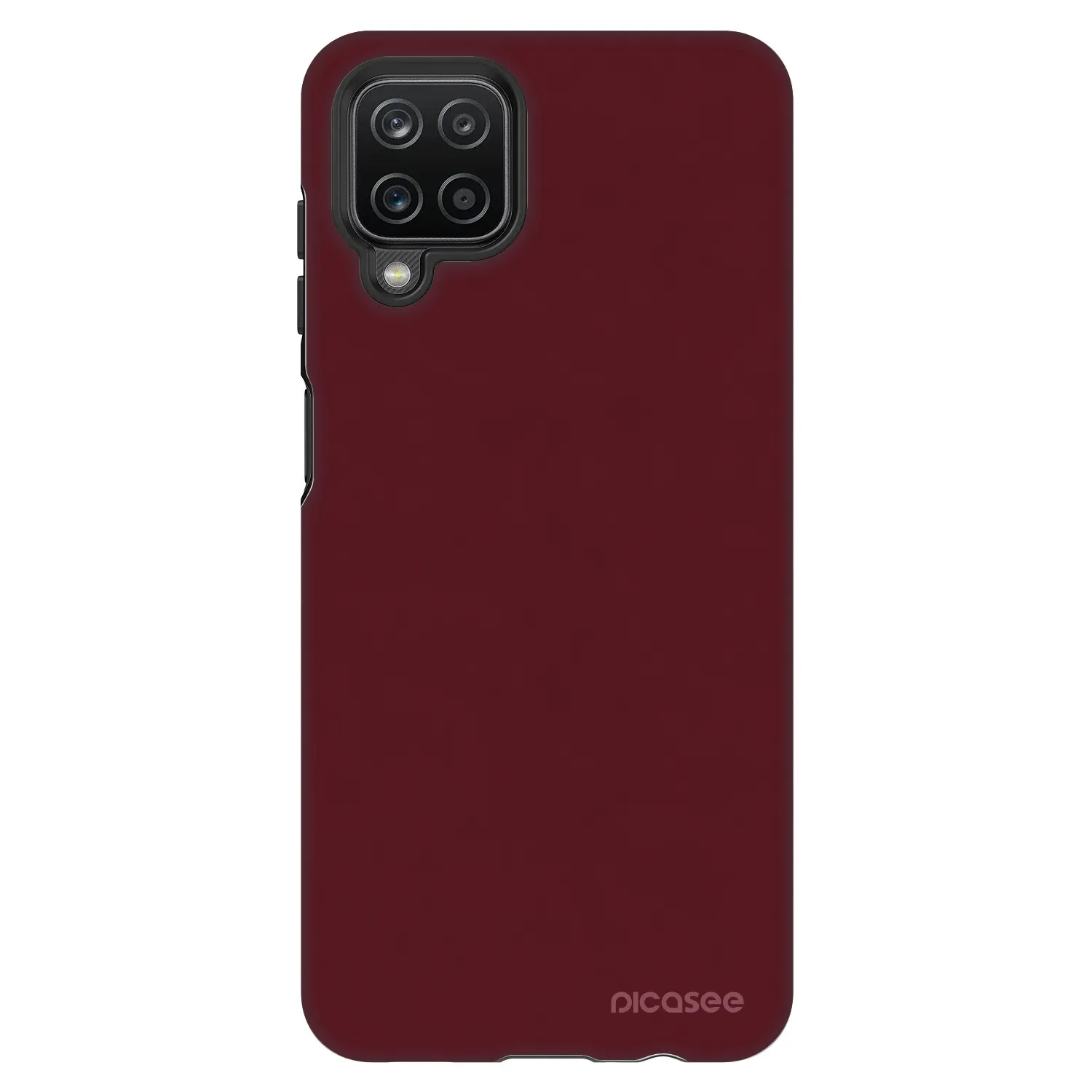 Picasee Fashion Case na Samsung Galaxy A12 A125F - Burgundy red