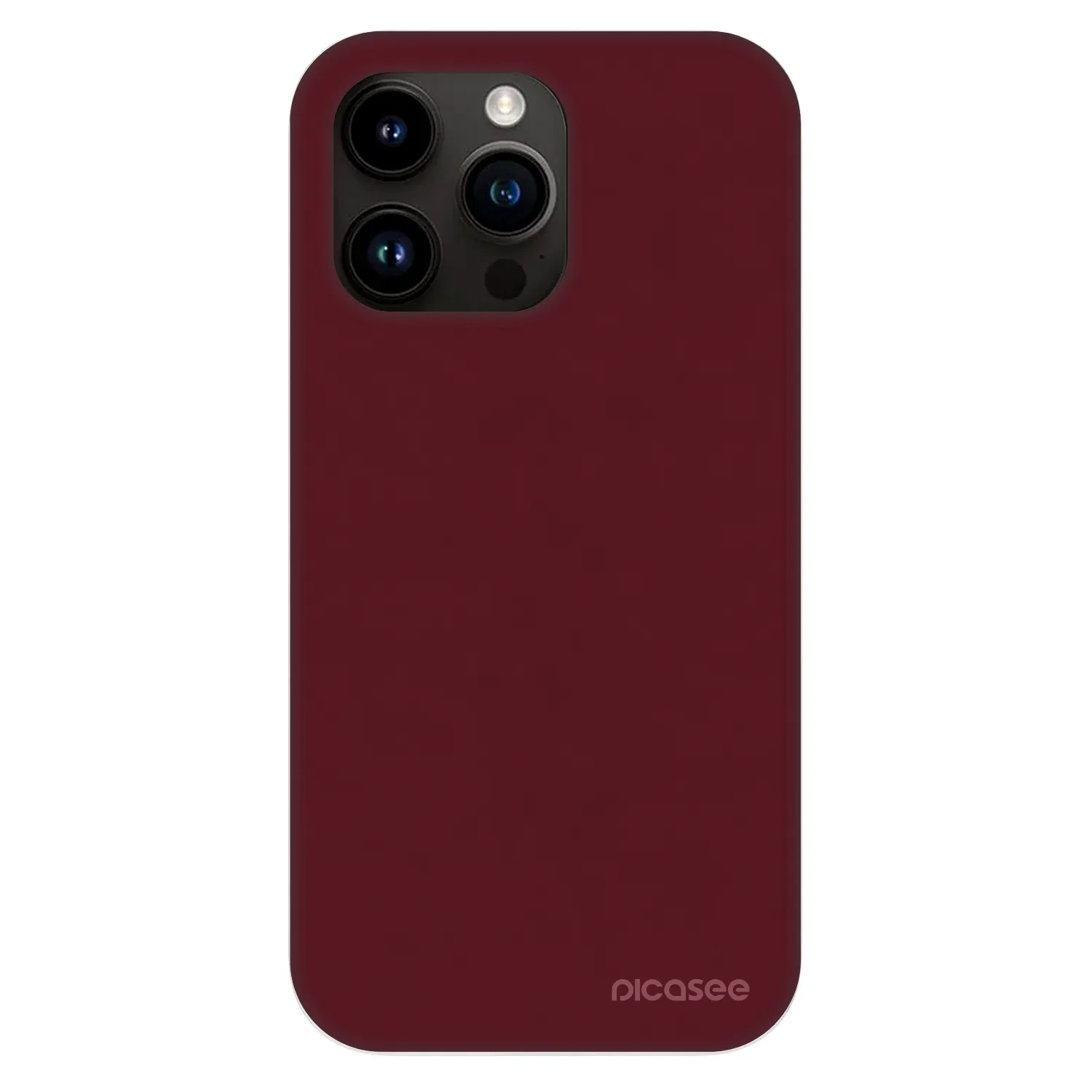 Picasee Fashion Case MagSafe na Apple iPhone 13 Pro - Burgundy red