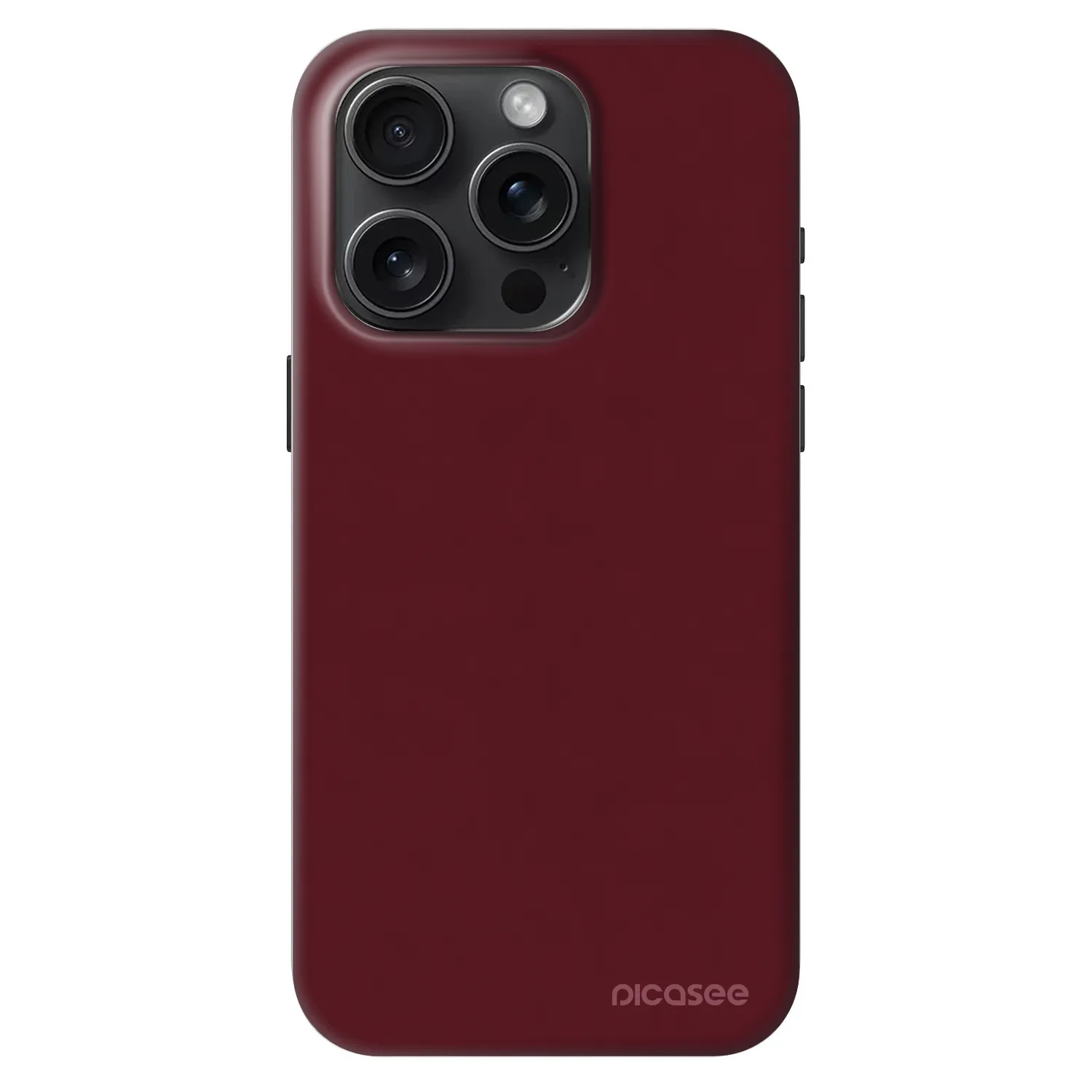 Picasee Fashion Case MagSafe na Apple iPhone 15 Pro - Burgundy red