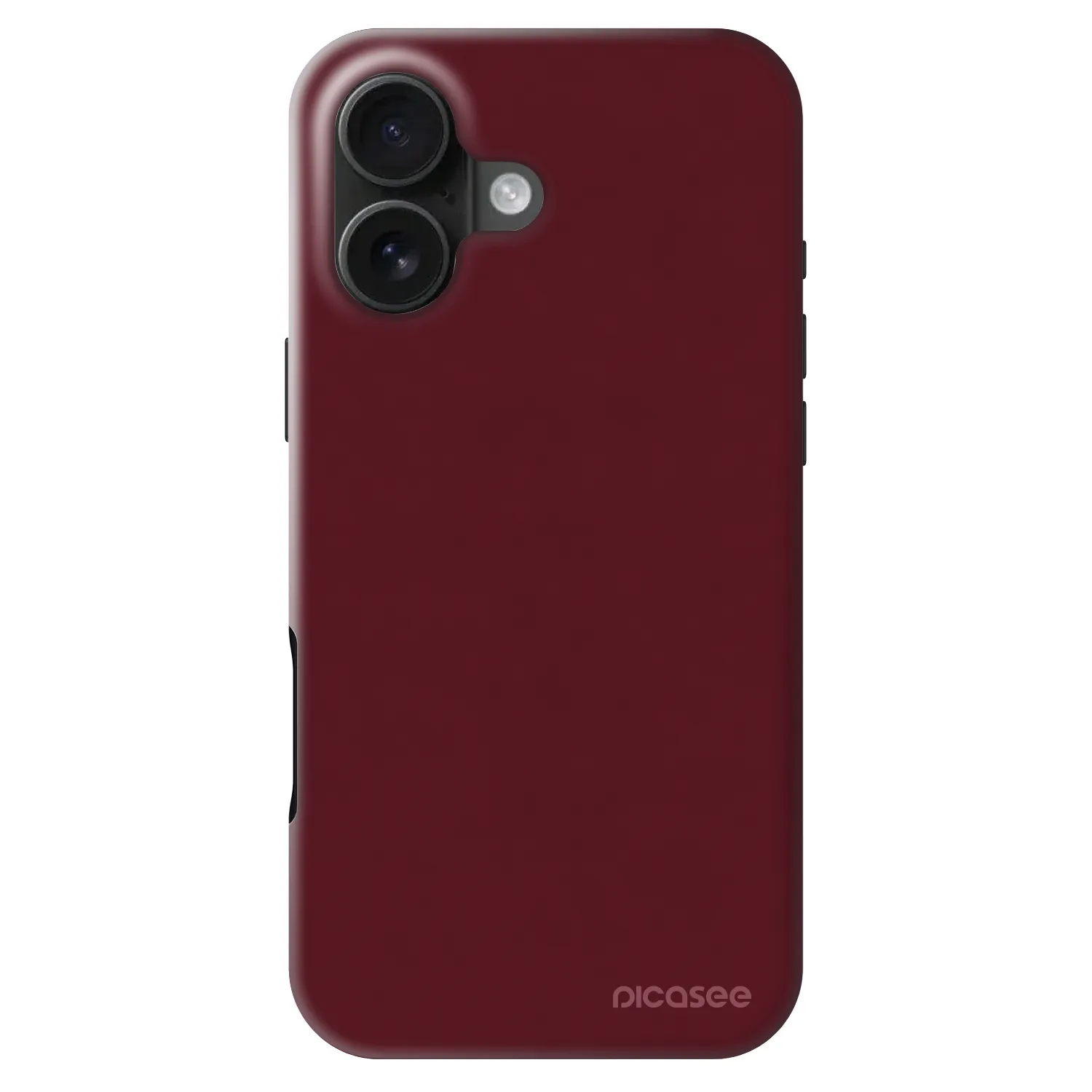 Picasee Fashion Case MagSafe na Apple iPhone 16 - Burgundy red