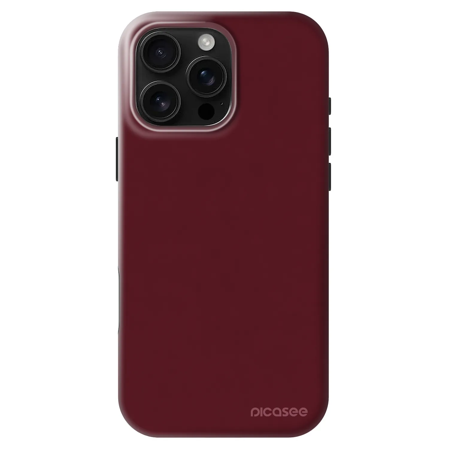 Picasee Fashion Case MagSafe na Apple iPhone 16 Pro Max - Burgundy red