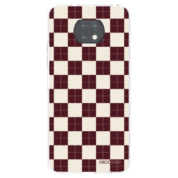 Picasee silikonowe przeźroczyste etui na Xiaomi Redmi Note 9T - Checked Away