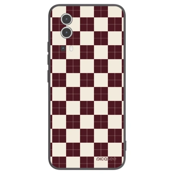 Picasee silikonowe czarne etui na Vivo Y72 5G - Checked Away
