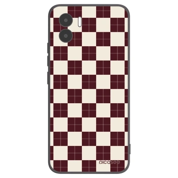 Picasee silikonowe czarne etui na Xiaomi Redmi A1 - Checked Away