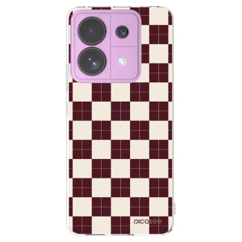 Picasee silikonowe przeźroczyste etui na Xiaomi Redmi Note 13 Pro 5G - Checked Away