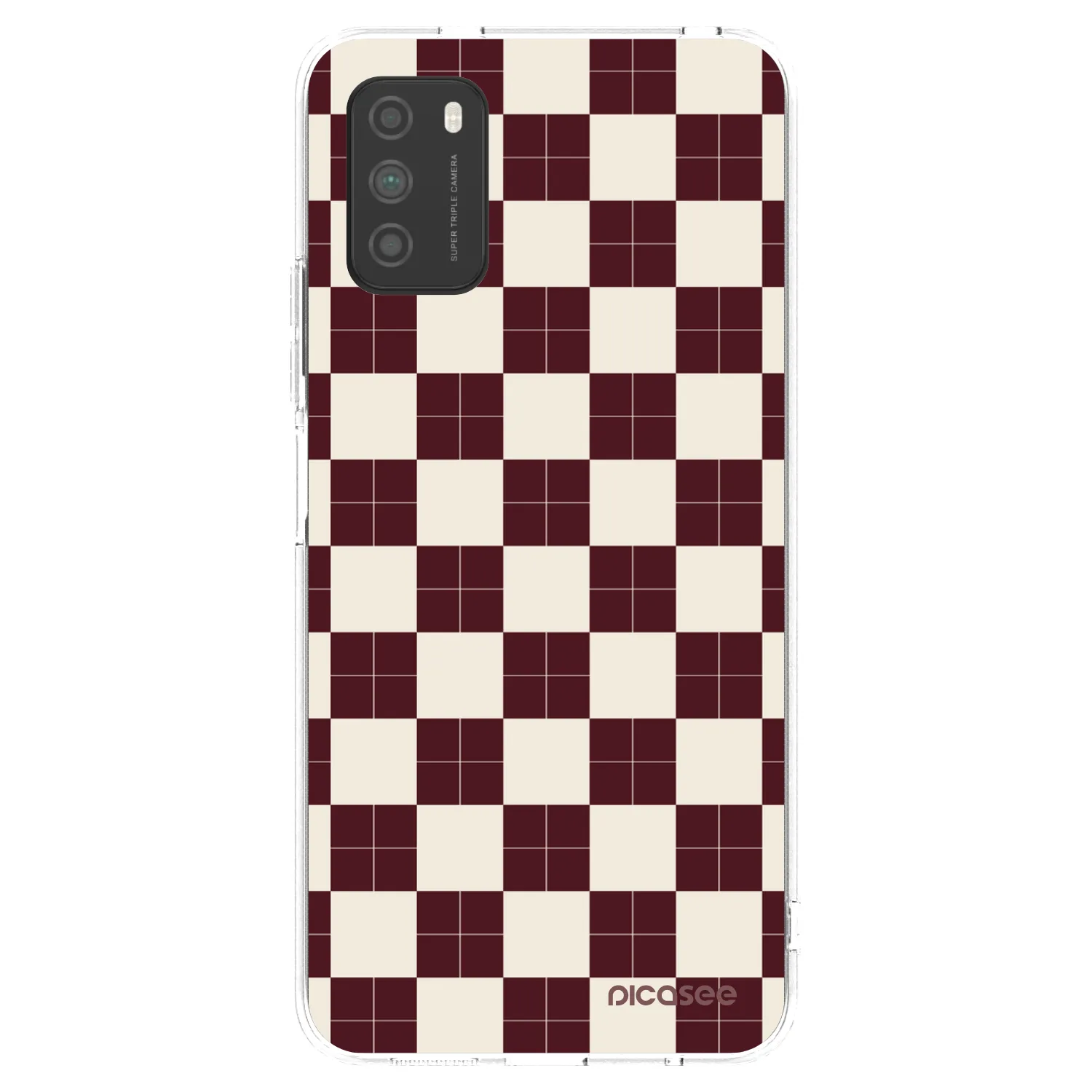 Picasee silikonowe przeźroczyste etui na Xiaomi Poco M3 - Checked Away