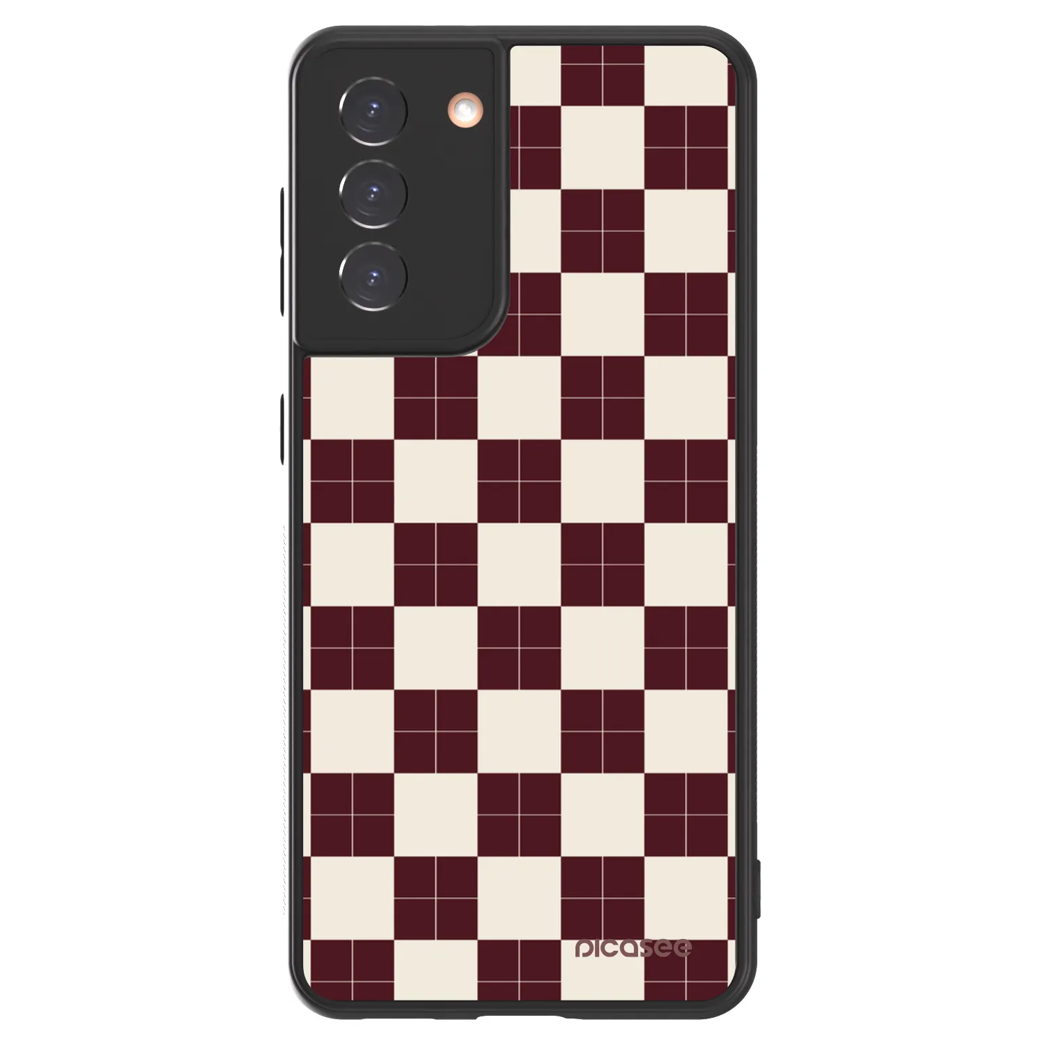 Picasee ULTIMATE CASE na Samsung Galaxy S21 5G G991B - Checked Away