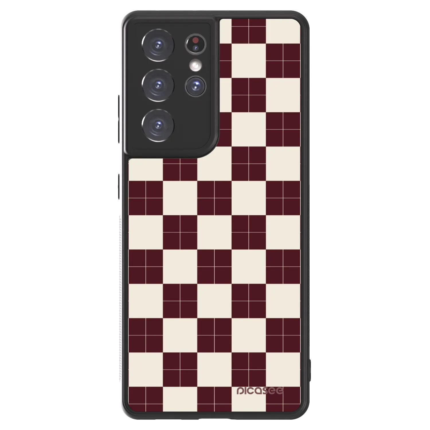 Picasee ULTIMATE CASE na Samsung Galaxy S21 Ultra 5G G998B - Checked Away