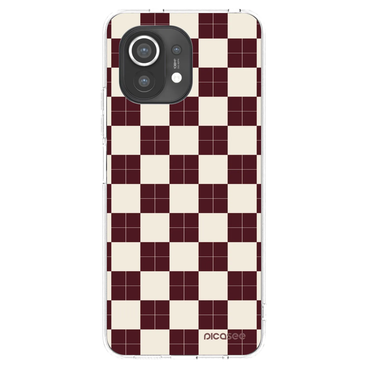 Picasee silikonowe przeźroczyste etui na Xiaomi Mi 11 - Checked Away