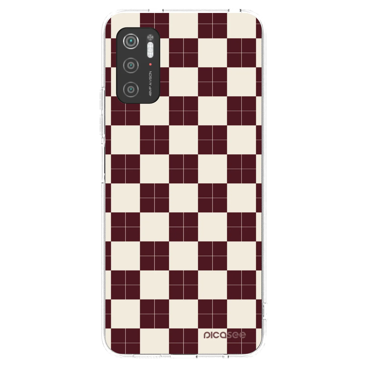 Picasee silikonowe przeźroczyste etui na Xiaomi Poco M3 Pro 5G - Checked Away