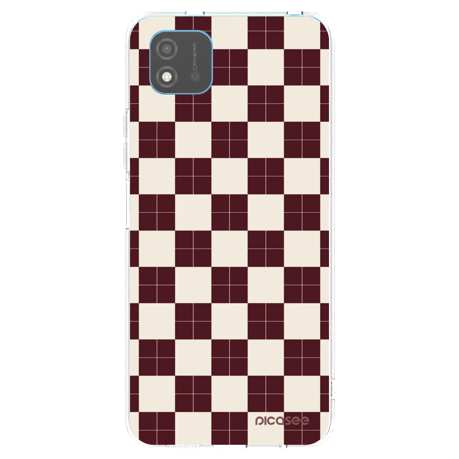 Picasee silikonowe przeźroczyste etui na Realme C11 (2021) - Checked Away
