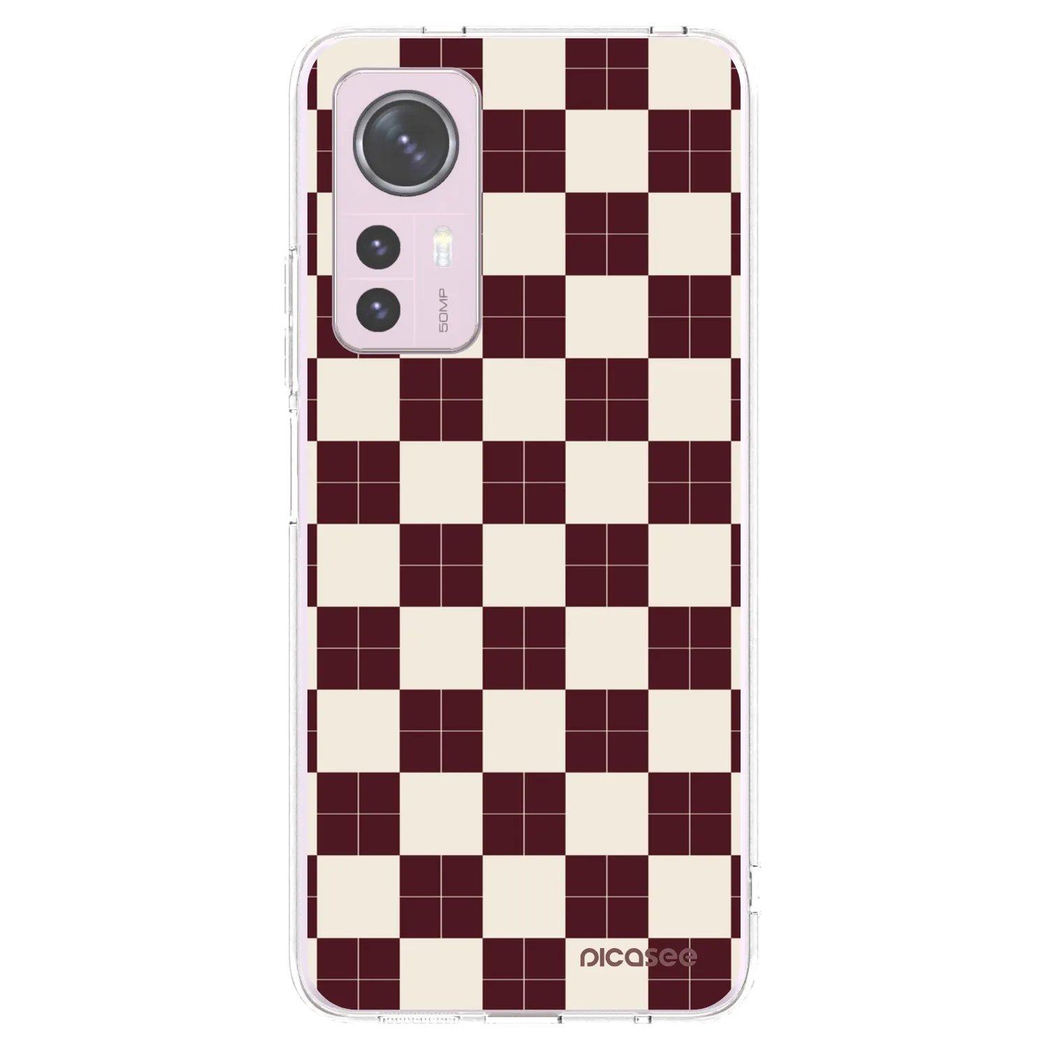 Picasee silikonowe przeźroczyste etui na Xiaomi 12 - Checked Away
