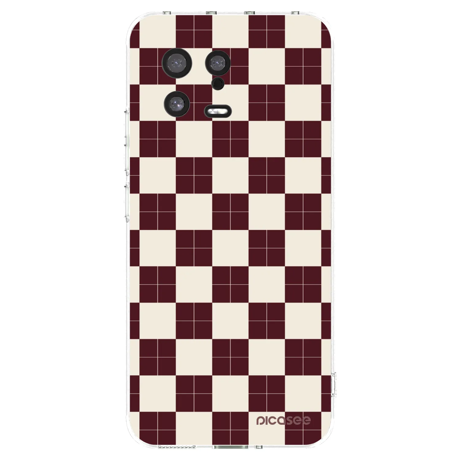 Picasee silikonowe przeźroczyste etui na Xiaomi 13 - Checked Away