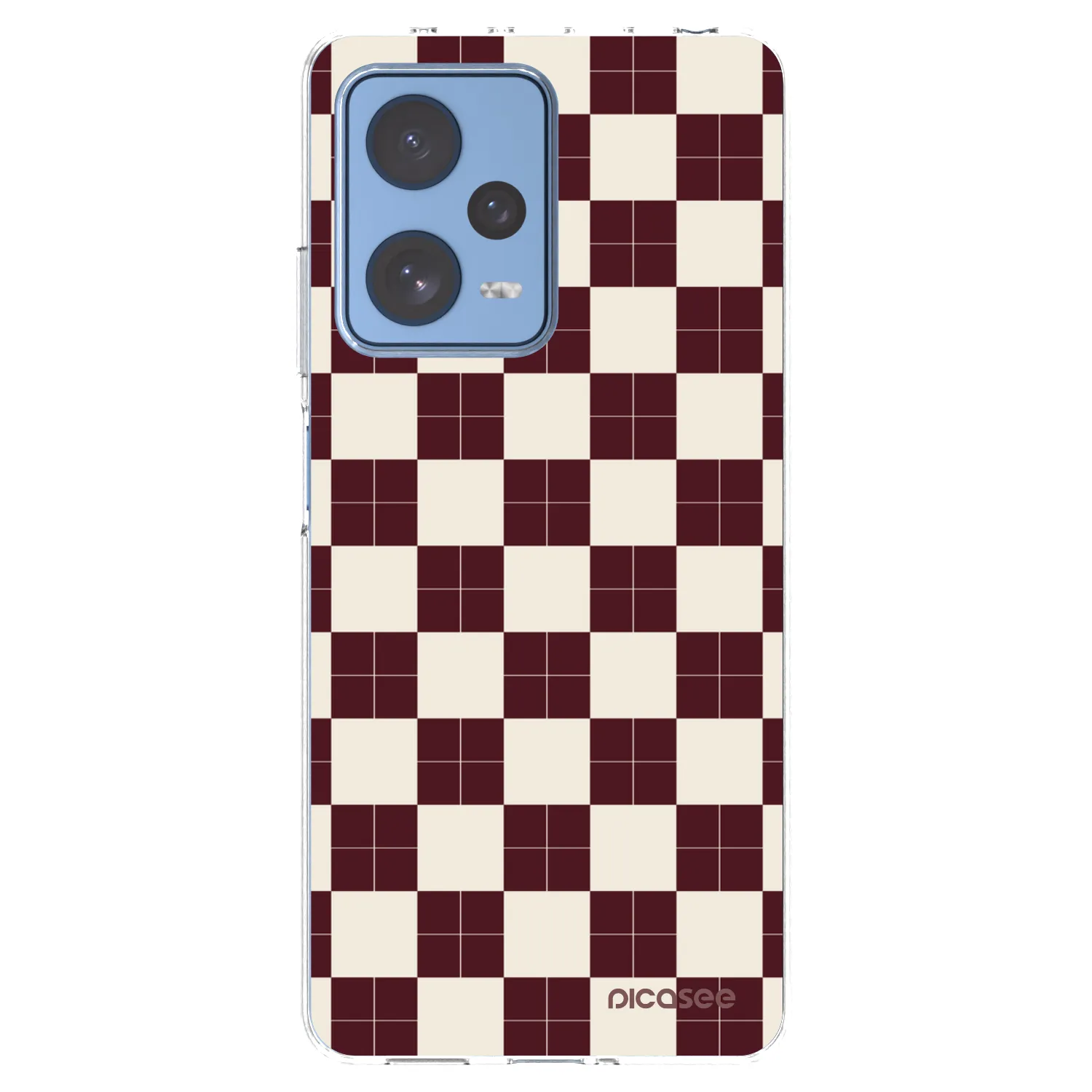 Picasee silikonowe przeźroczyste etui na Xiaomi Redmi Note 12 Pro 5G - Checked Away