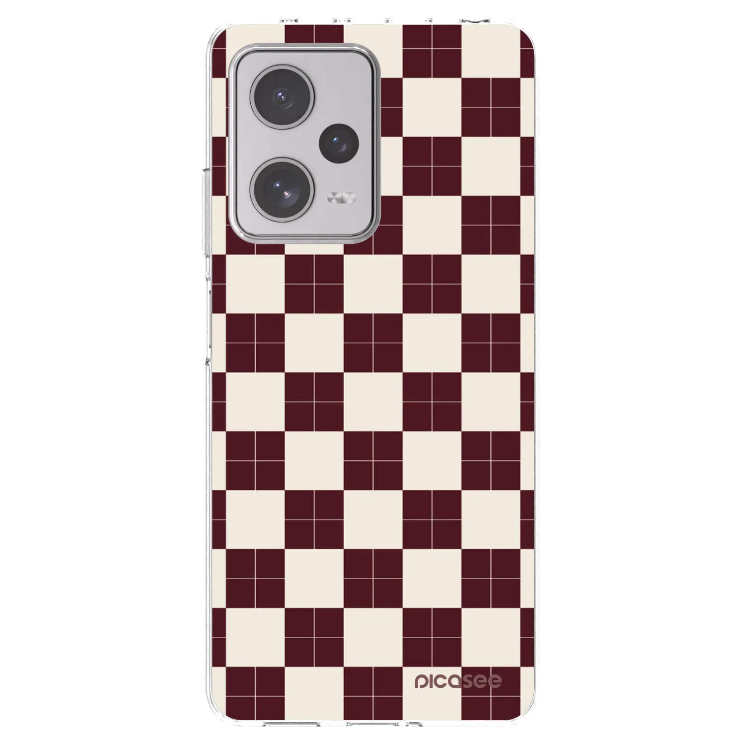 Picasee silikonowe przeźroczyste etui na Xiaomi Redmi Note 12 Pro+ 5G - Checked Away