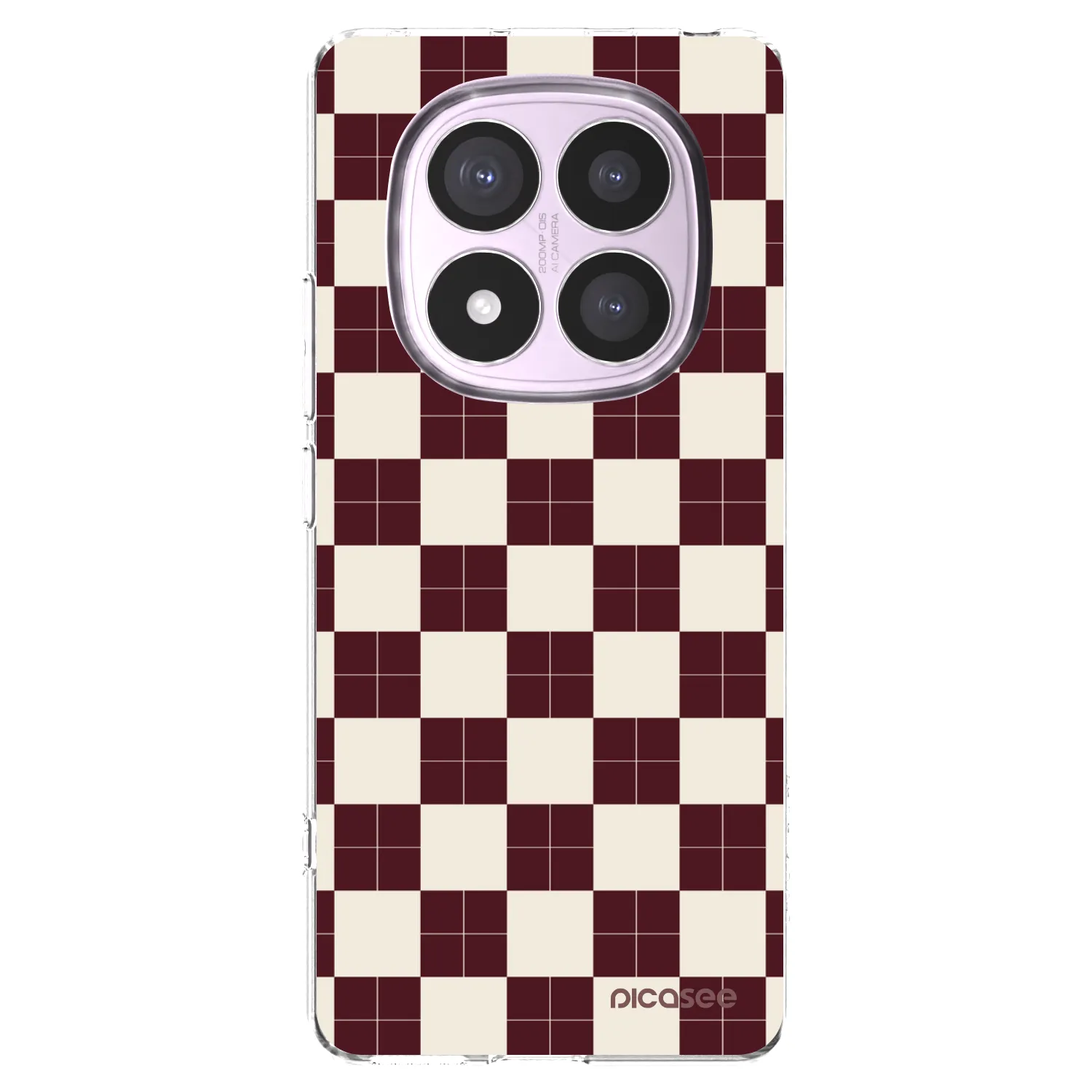 Picasee silikonowe przeźroczyste etui na Xiaomi Redmi Note 14 Pro 5G - Checked Away